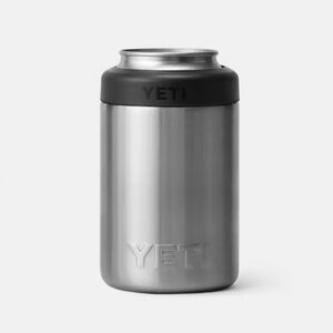YETI Rambler 12 oz Colster Can Cooler - Silver (Like New)